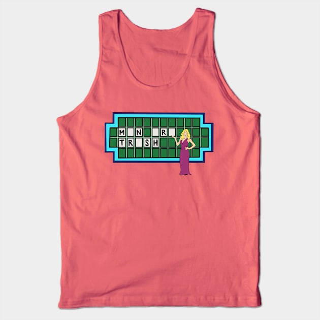 Men Are Trash Tank Top by Salty Said Sweetly